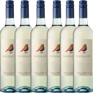 Kit 6 Vinho Verde Seco Português Pardalito DOC 750ml