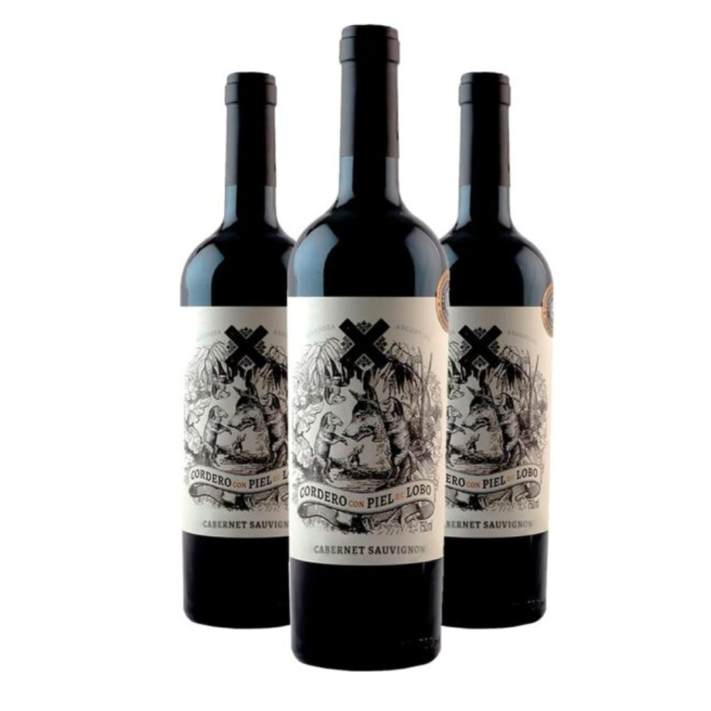 várias, Kit 3 Cordero Con Piel de Lobo Cabernet Sauvignon